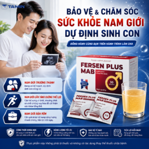 Fersen Plus MAB – Bổ sung L-carnitine & CoQ10, hỗ trợ sinh sản nam giới