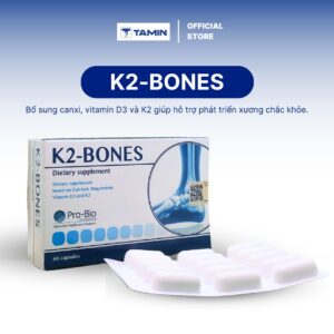 K2-Bones – Viên uống Canxi, hỗ trợ giảm nguy cơ loãng xương