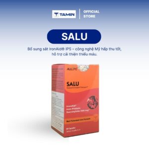 SALU – Viên sắt hữu cơ, hỗ trợ bổ máu, không gây táo bón