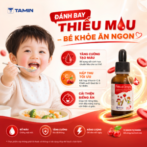 Sắt sinh học Fekid Drops