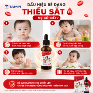 Sắt sinh học Fekid Drops