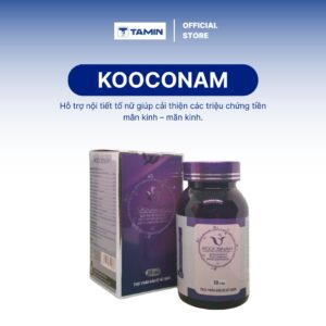 Kooconam – Viên uống nội tiết tố, hỗ trợ giảm nám, bốc hỏa