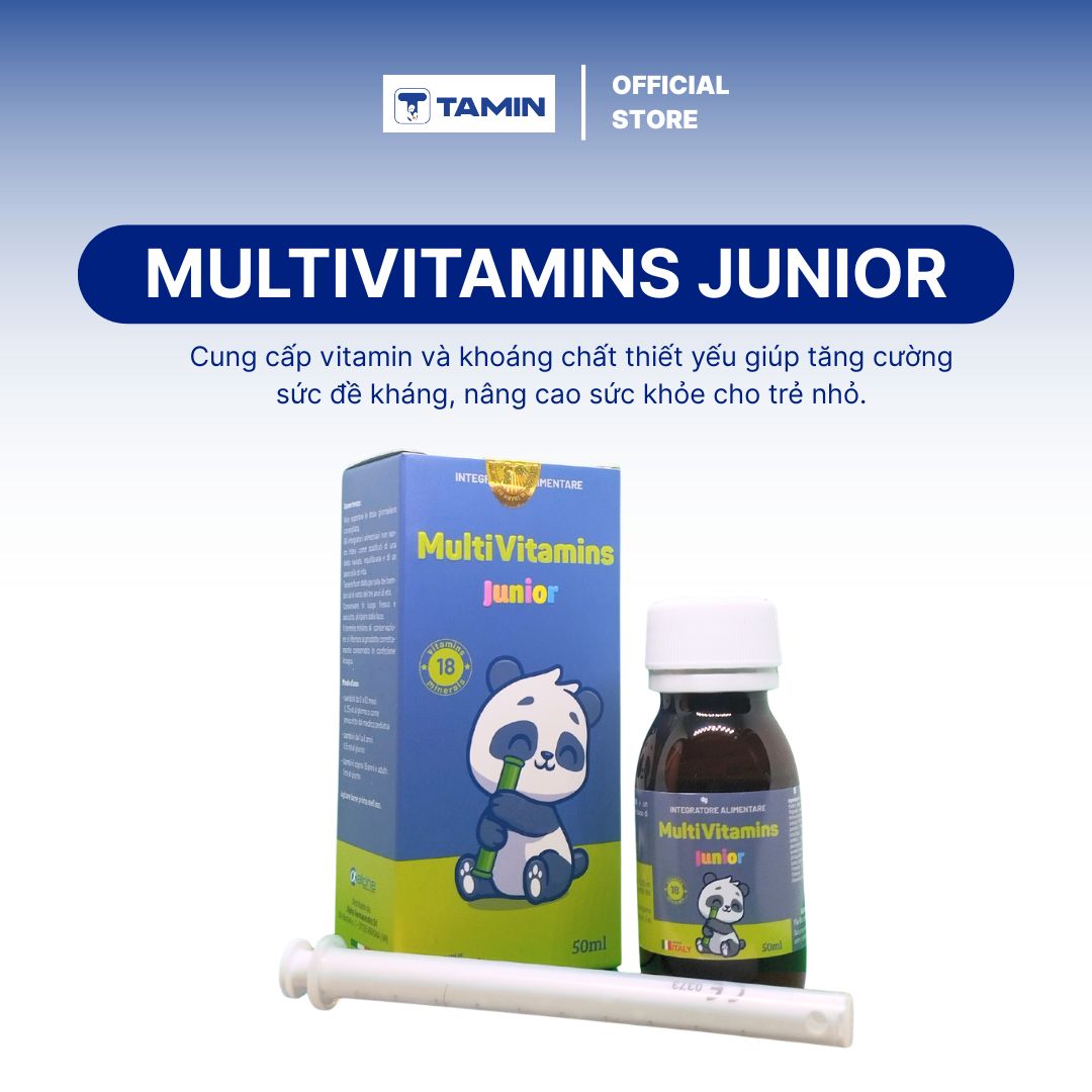 Multivitamins Junior – Siro đa vitamin, hỗ trợ tăng cường sức đề kháng Multivitamins Junior – Siro đa vitamin, hỗ trợ tăng cường sức đề kháng