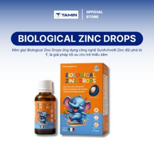 Biological Zinc Drops – Kẽm giọt hữu cơ, hỗ trợ bé ăn ngon, tăng đề kháng