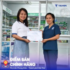 Tamin Pharma Đồng Hành Cùng Nhà Thuốc Hằng Ánh – Phòng Khám BS CKI Lê Trần Thanh Thảo Tại Phong Điền, Cần Thơ