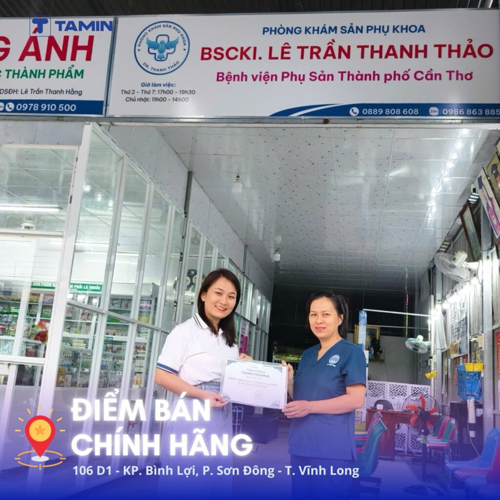 Tamin Pharma Đồng Hành Cùng Nhà Thuốc Hằng Ánh – Phòng Khám BS CKI Lê Trần Thanh Thảo Tại Phong Điền, Cần Thơ