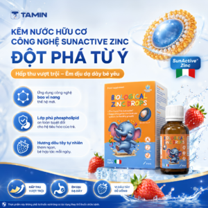 Biological Zinc Drops – Kẽm giọt hữu cơ, hỗ trợ bé ăn ngon, tăng đề kháng