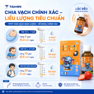 Biological Zinc Drops – Kẽm giọt hữu cơ, hỗ trợ bé ăn ngon, tăng đề kháng