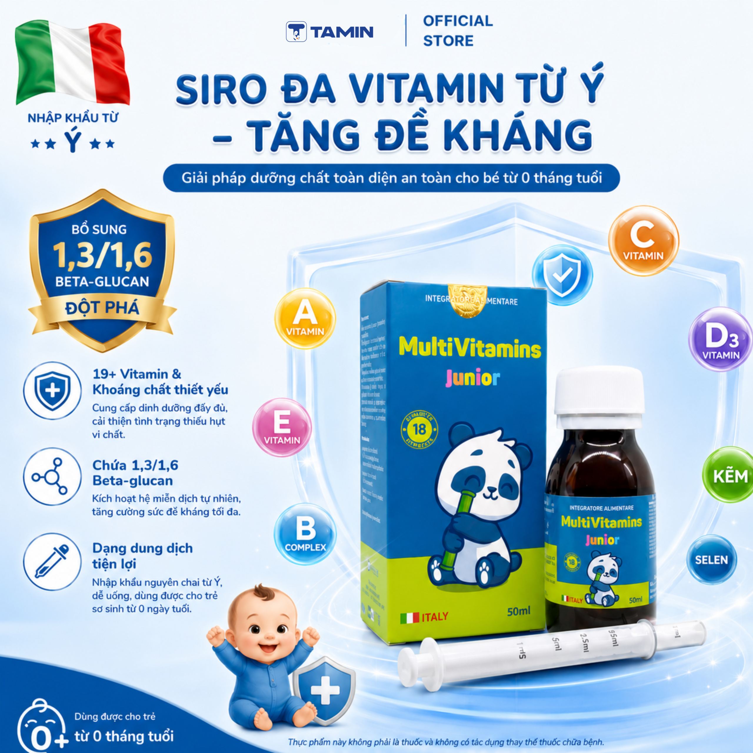 Multivitamins Junior – Siro đa vitamin, hỗ trợ tăng cường sức đề kháng Multivitamins Junior – Siro đa vitamin, hỗ trợ tăng cường sức đề kháng