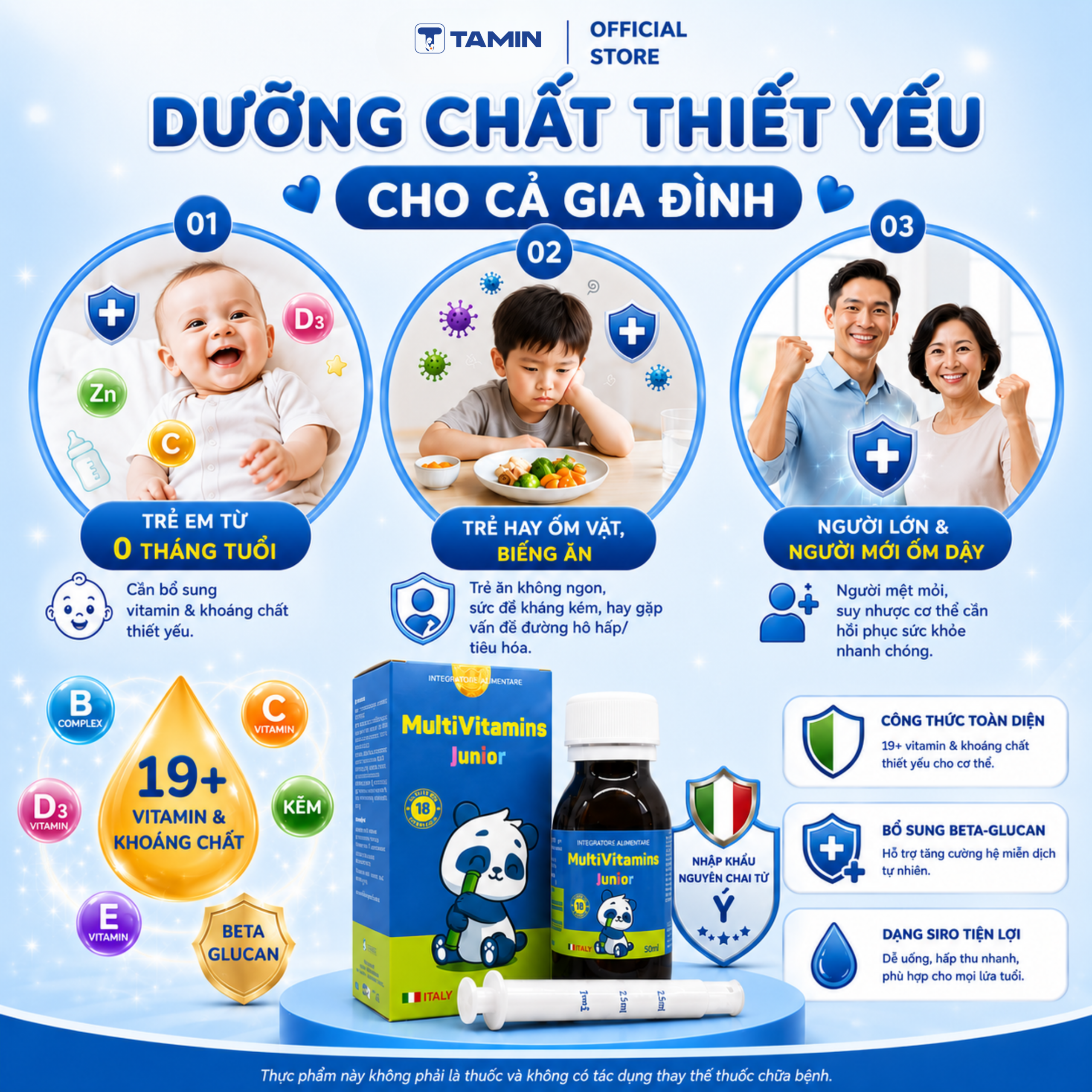 Multivitamins Junior – Siro đa vitamin, hỗ trợ tăng cường sức đề kháng Multivitamins Junior – Siro đa vitamin, hỗ trợ tăng cường sức đề kháng